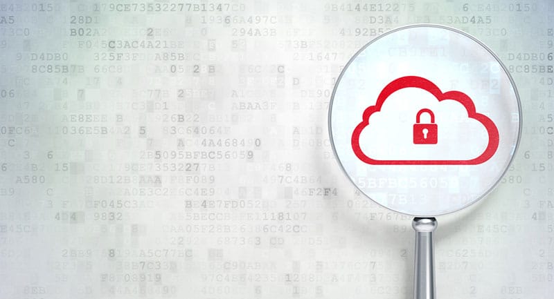 a secure cloud for storing data