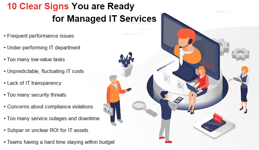 Signs you need managed IT services