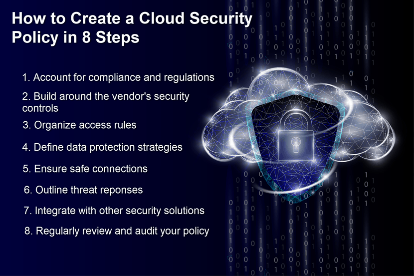 How to create a cloud security policy