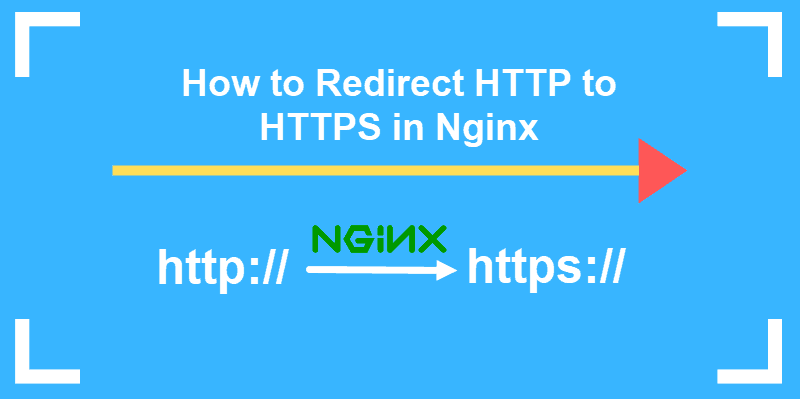 tutorial on forcing redirects from http to https in nginx