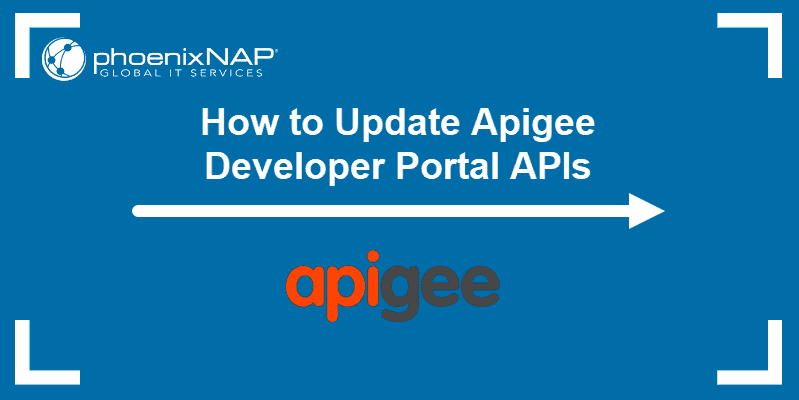 Automated updating of Apigee Developer Portal API