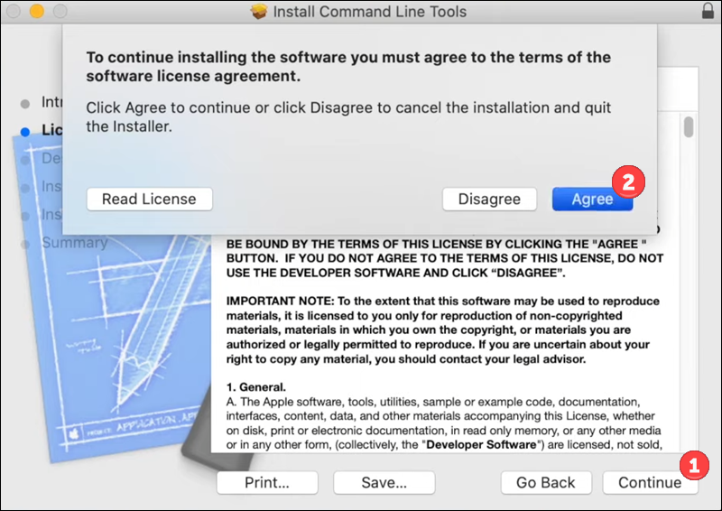 Install Xcode on macOS - step 2.