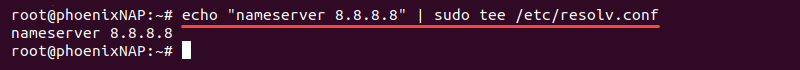 new resolv.conf file google nameserver