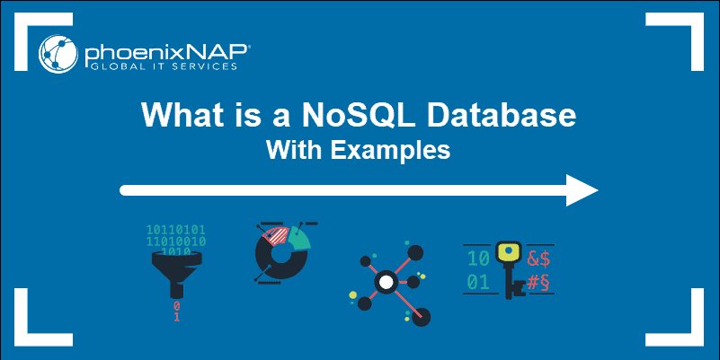 Icons representing the types of NoSQL databases.