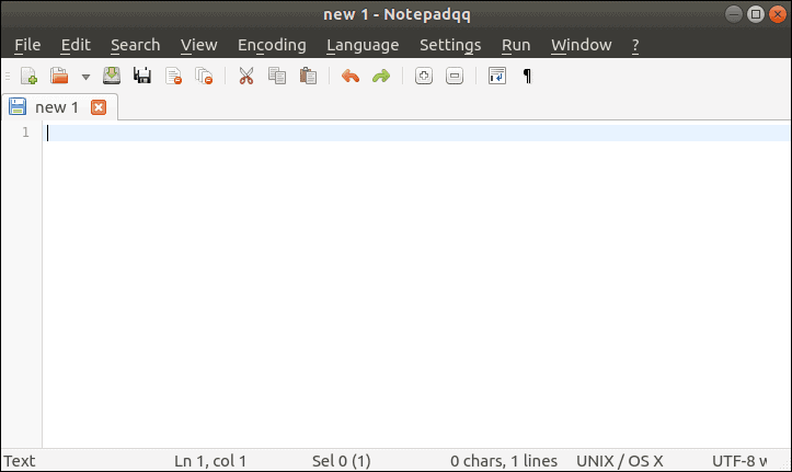 notepadqq main screen sample